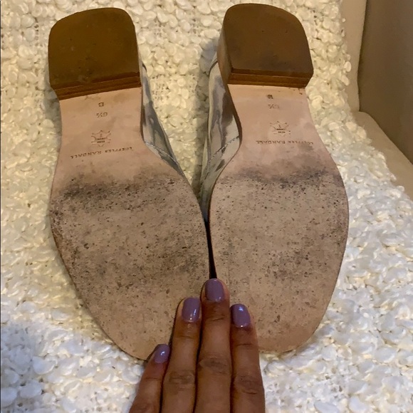 Loeffler Randall Rainbow Loafers in Silver - Picture 8 of 8